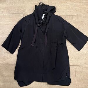 Athleta x Derek Lam Black Hooded Outerwear